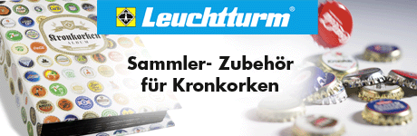 Kronkorken-Zubehr beim Leuchtturm - Verlag