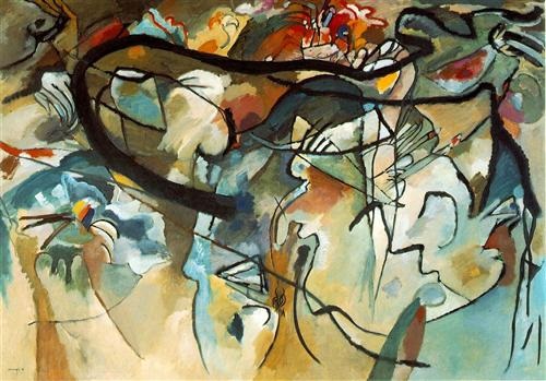 Wassily Kandinsky: Das Jüngste Gericht/Komposition V, 1911, Privatbesitz