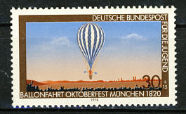 Ballon auf Oktoberfest 1820