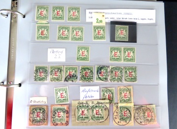 Briefmarken Spezialsammlung Bayern