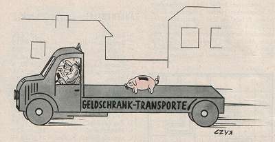 Geldschrank-Transporte