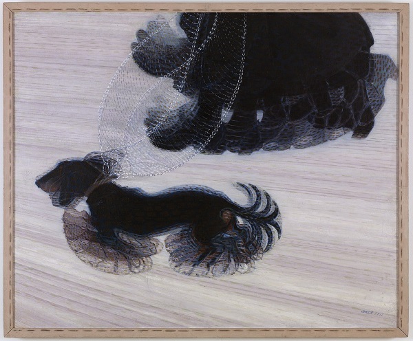 Giacomo Balla, 1912, Dinamismo di un Cane al Guinzaglio