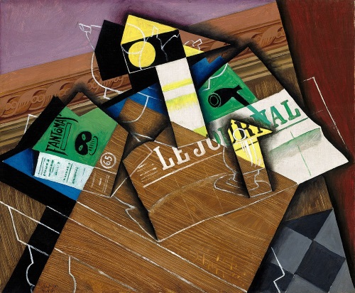 Juan Gris: Fantmas, 1915, National Gallery of Art, Washington.