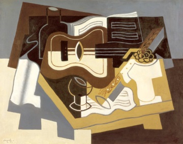 Juan Gris: Gitarre und Klarinette, 1920, Kunstmuseum Basel