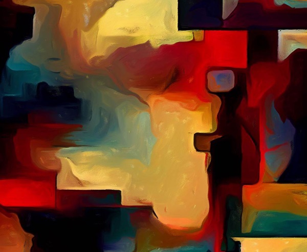 Von KI erzeugtes Gemlde im Stil von Wassily Kandinsky