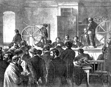 Ziehung Preuische Klassenlotterie im Jahr 1880