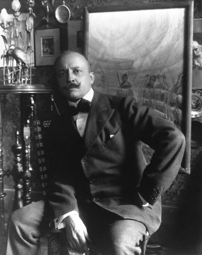 Der Dichter Filippo Tommaso Marinetti