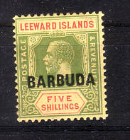 Seltene Marke aus Barbuda. Vielleicht Ihr nächster Fund?