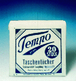 Tempo - die erste Packung