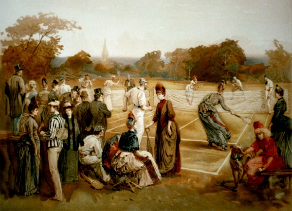 Tennis in den USA (1887)